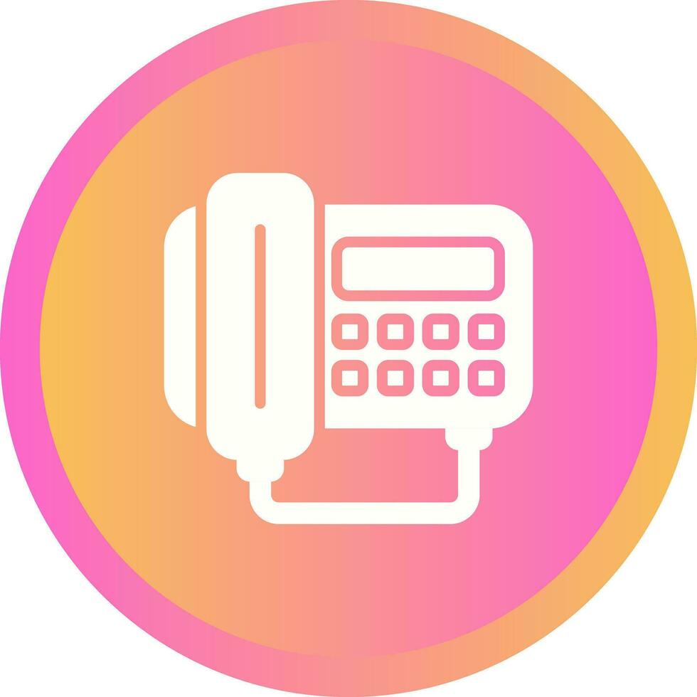 Fax Machine Vector Icon