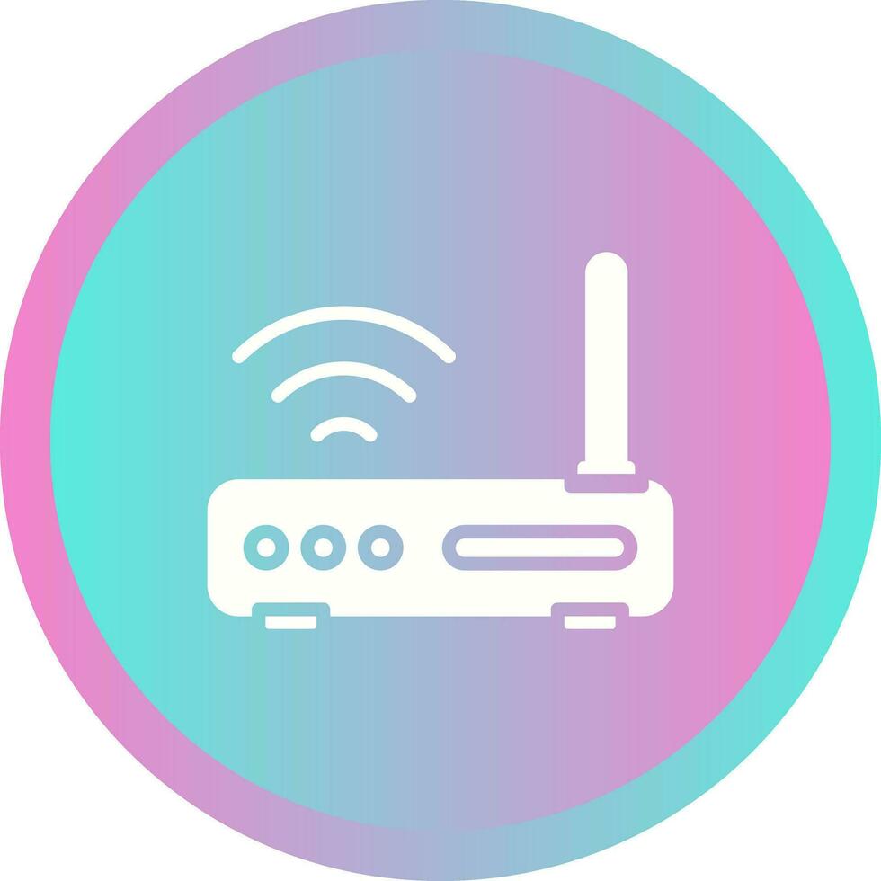 Wi-Fi Router Vector Icon