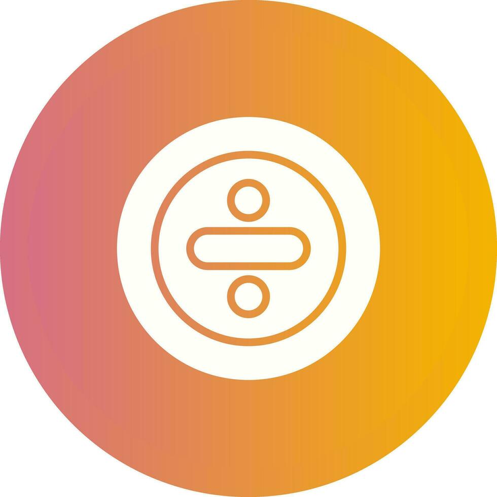 Division Vector Icon