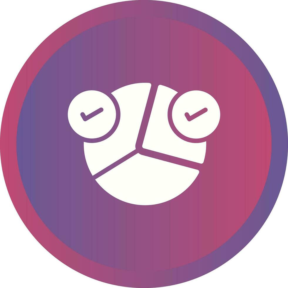 Market Segmentation Vector Icon