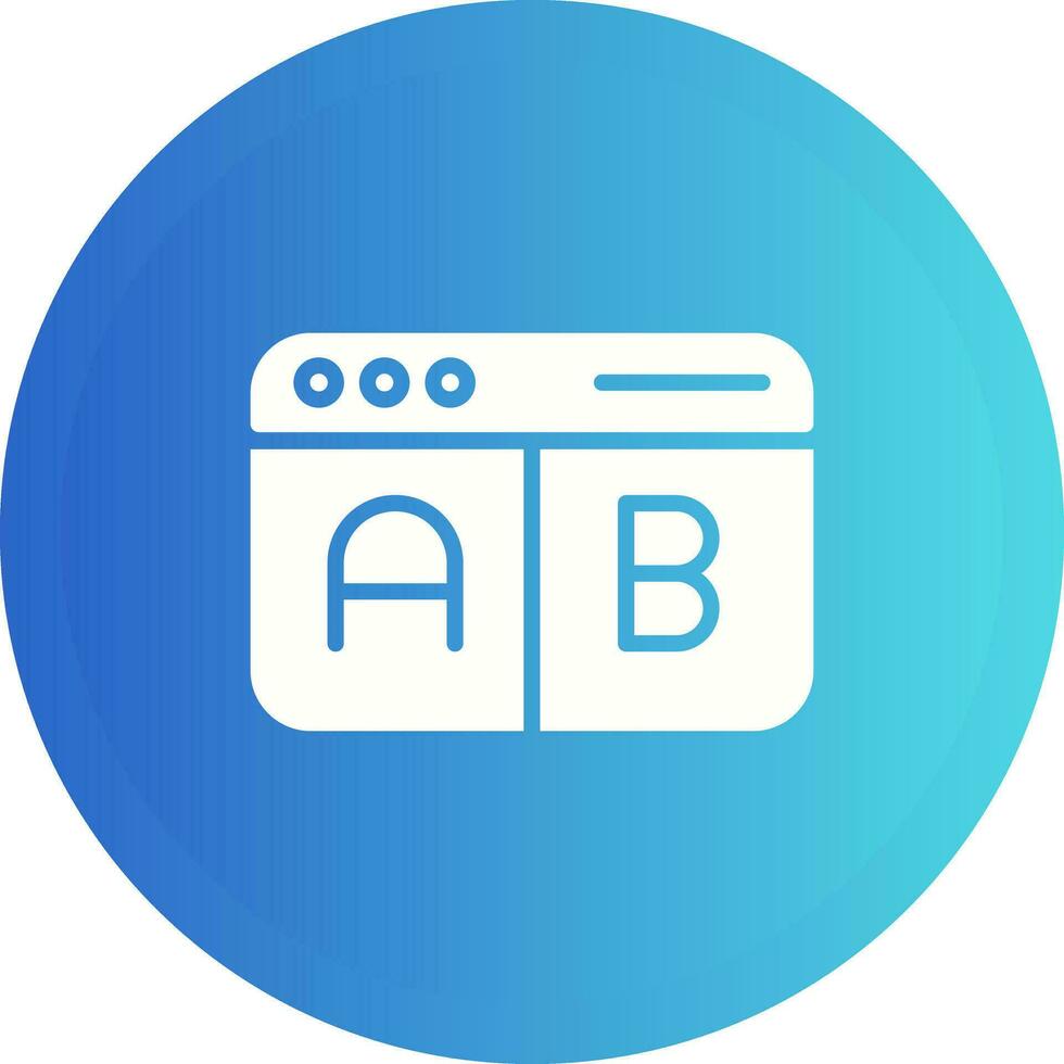 Multivariate Testing Vector Icon