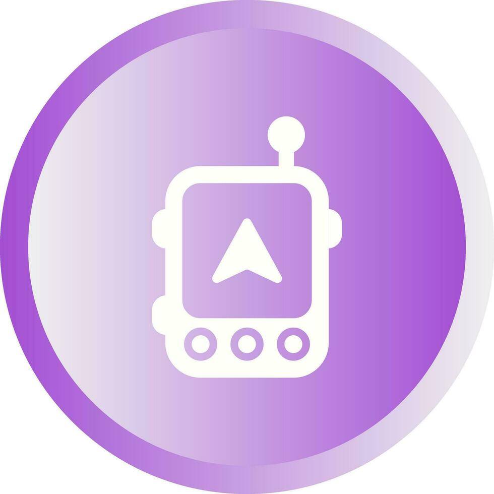 GPS Navigation Device Vector Icon