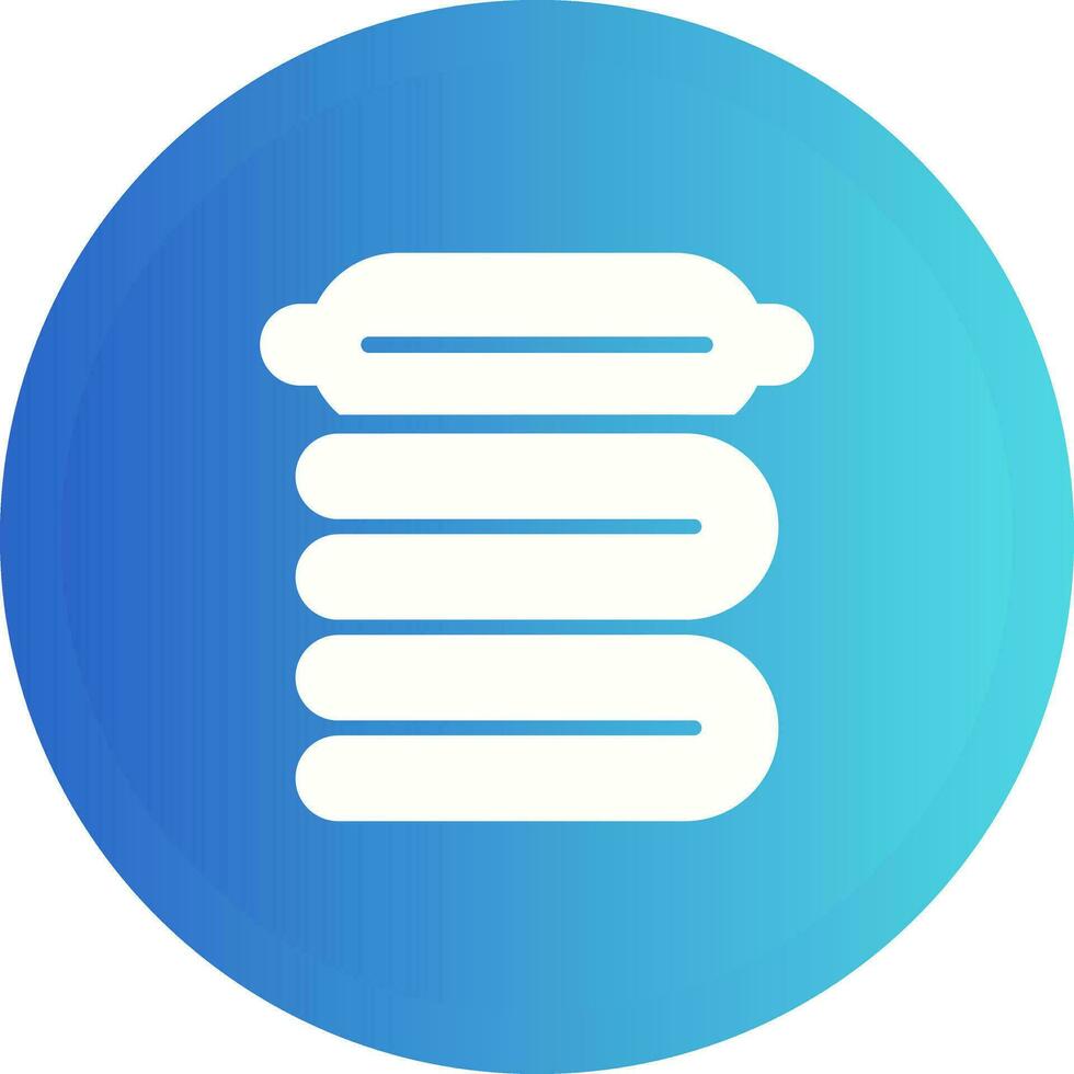 Compact blanket Vector Icon