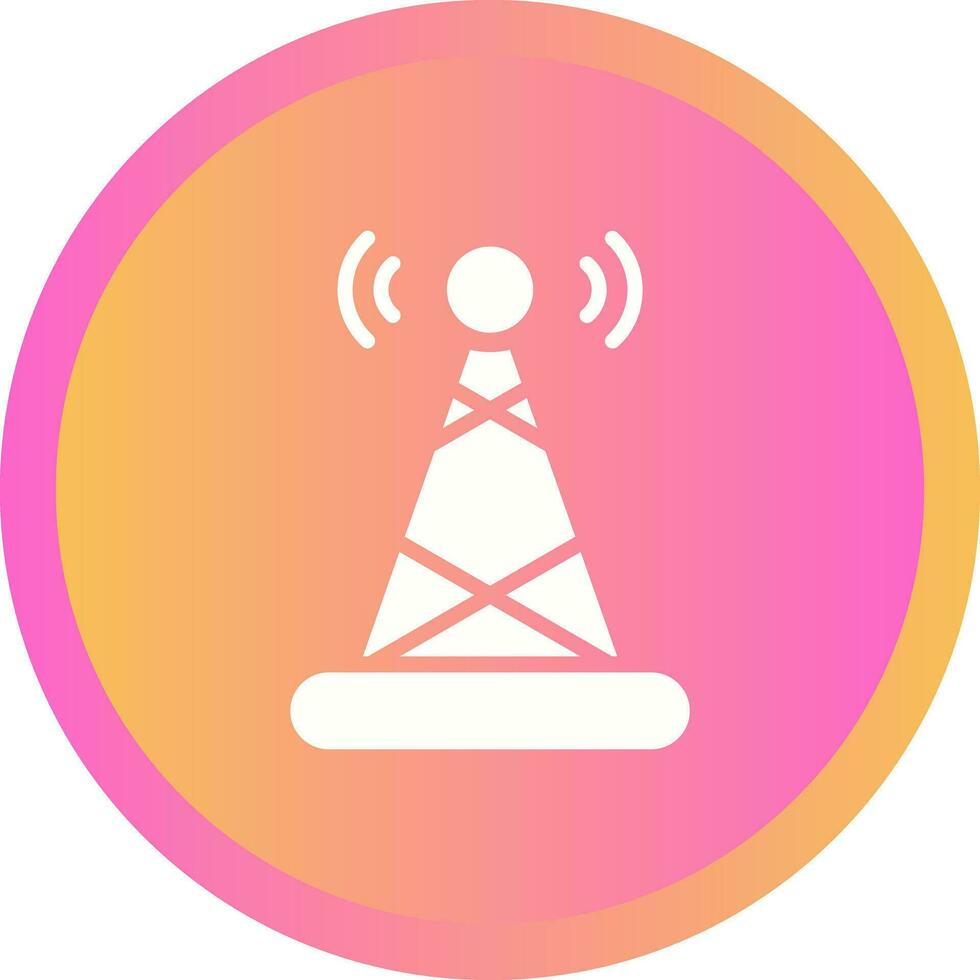 Bluetooth FM Transmitter Vector Icon