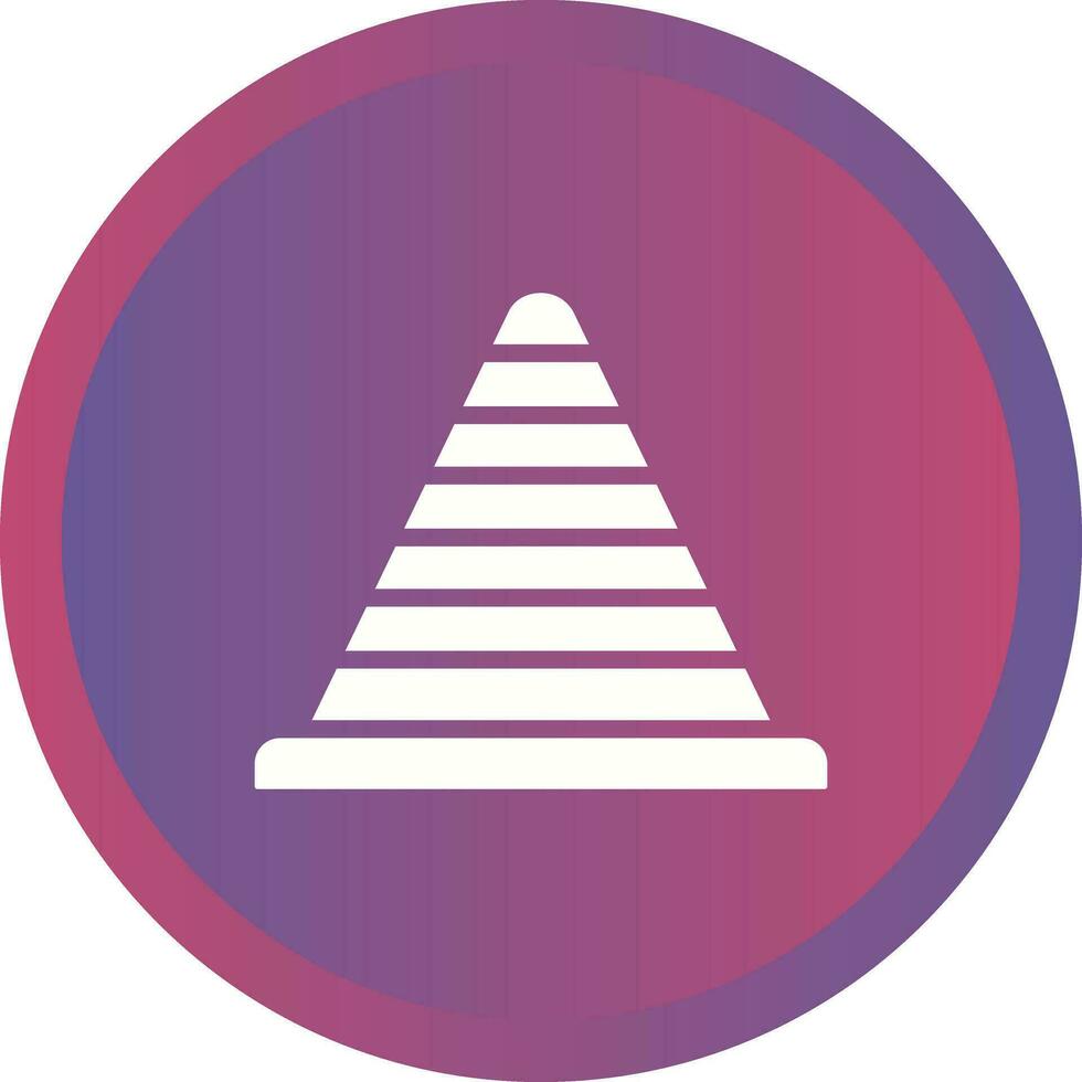 Traffic cone Vector Icon