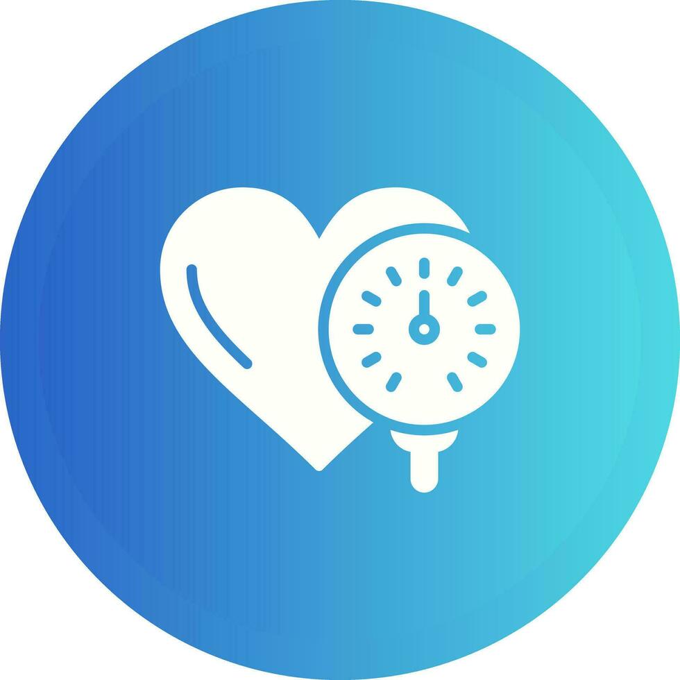 Blood Pressure Monitor Vector Icon