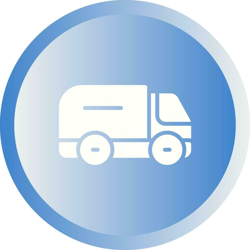 Truck Side Vector Icon