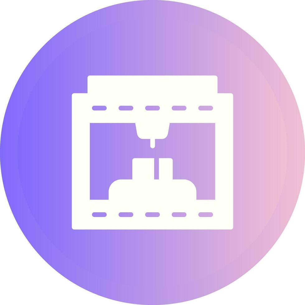 3d Printing Vector Icon