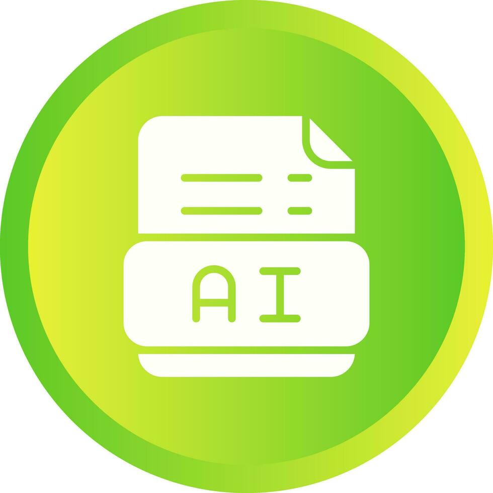 Ai Vector Icon