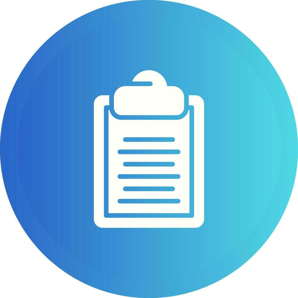 Clipboard Vector Icon