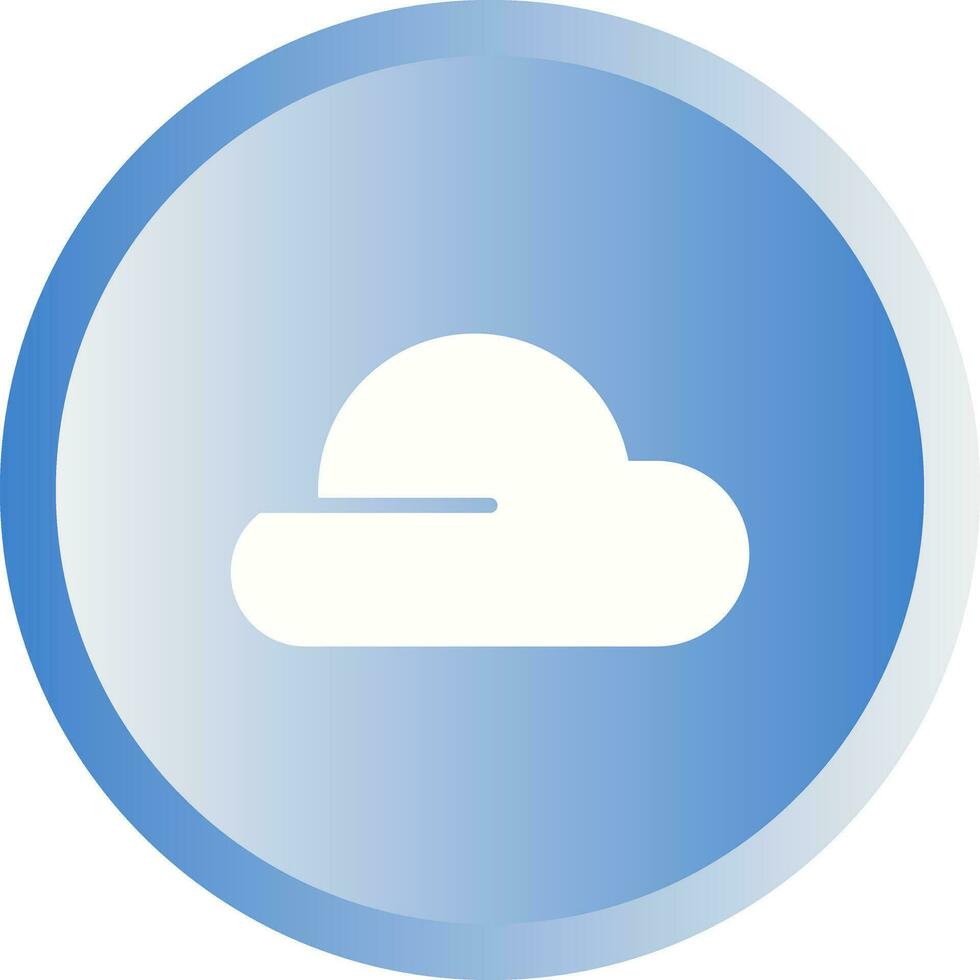 icono de vector de nube