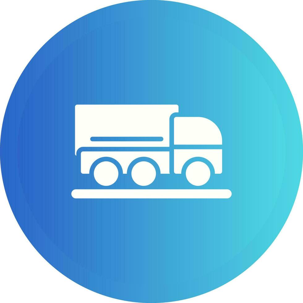 Cargo Truck Vector Icon
