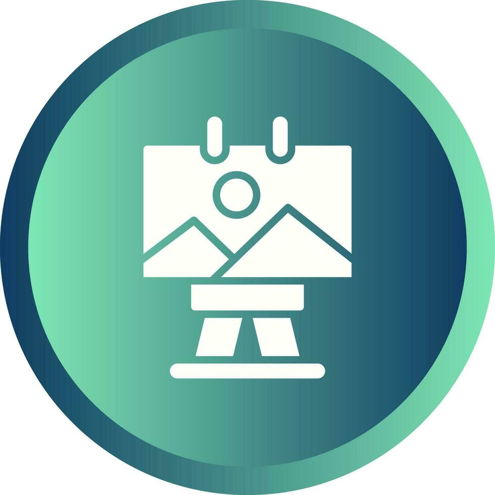 Canvas Vector Icon