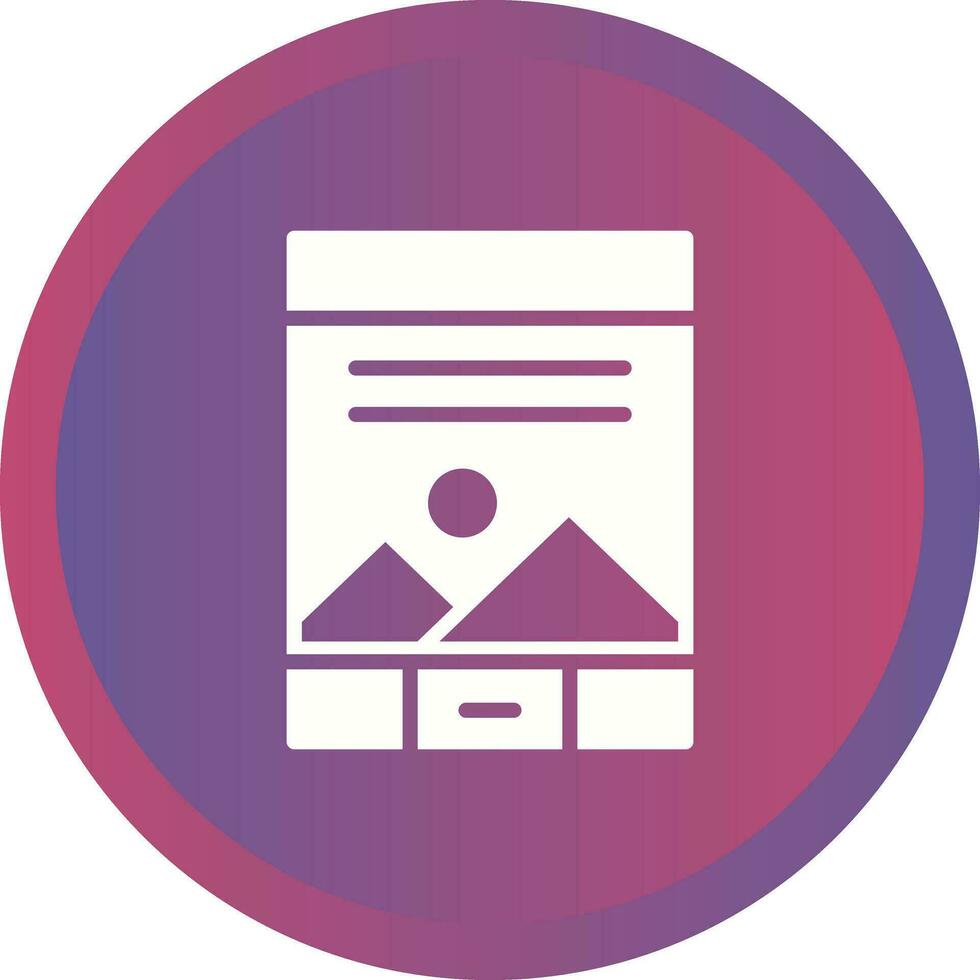 Pen Tablet Vector Icon