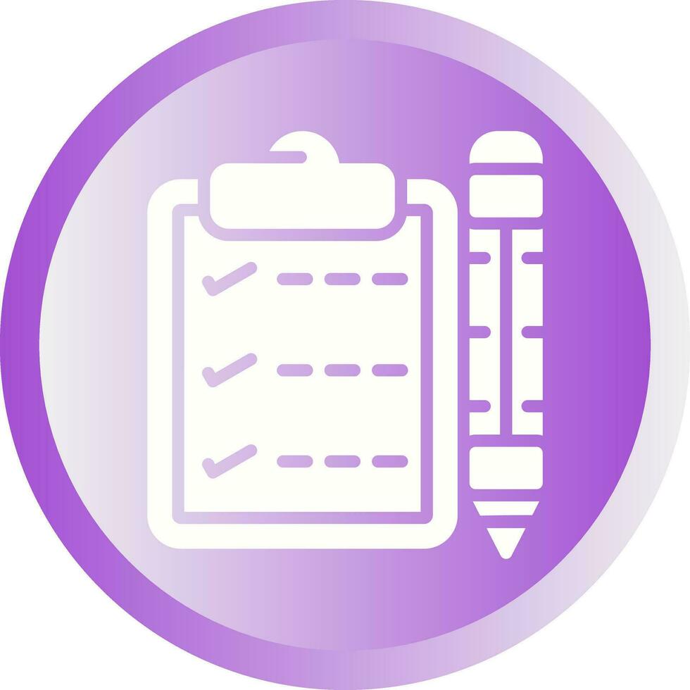 Writing pad Vector Icon