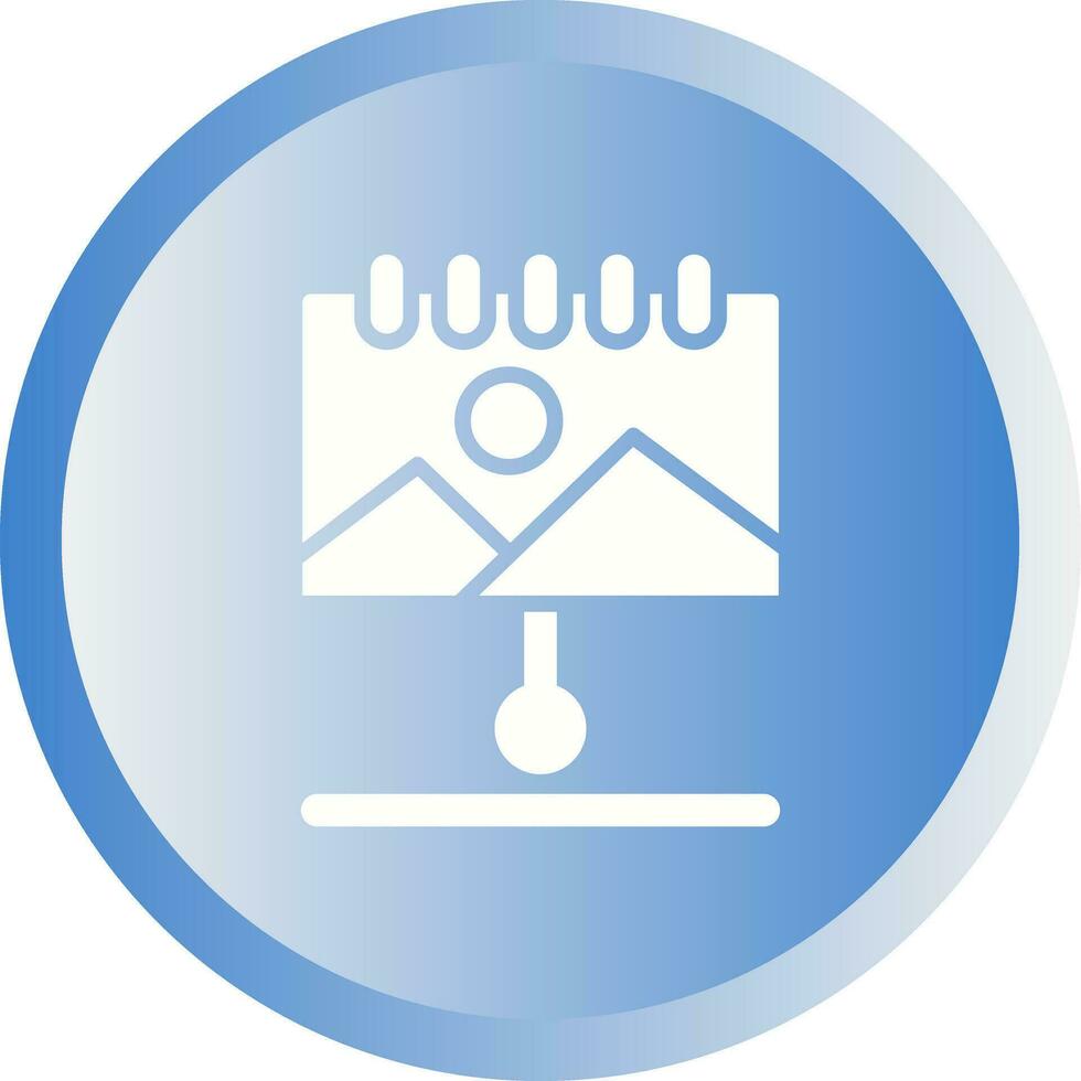 Canvas Vector Icon