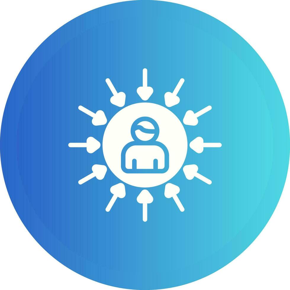 User Centered Design Vector Icon