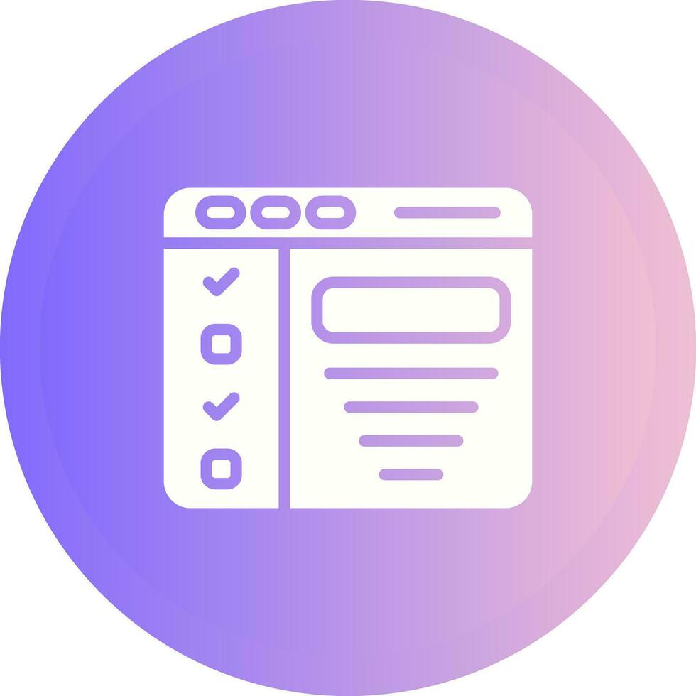 Design Brief Vector Icon