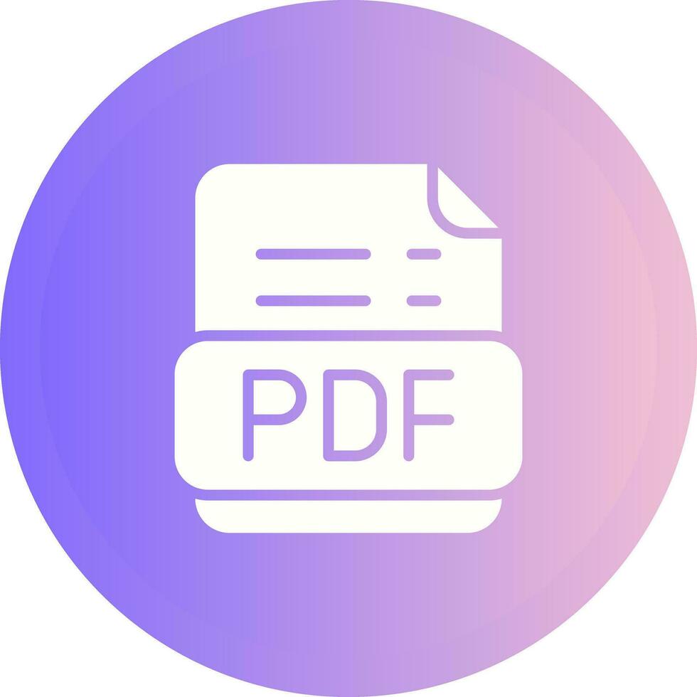 Pdf Vector Icon