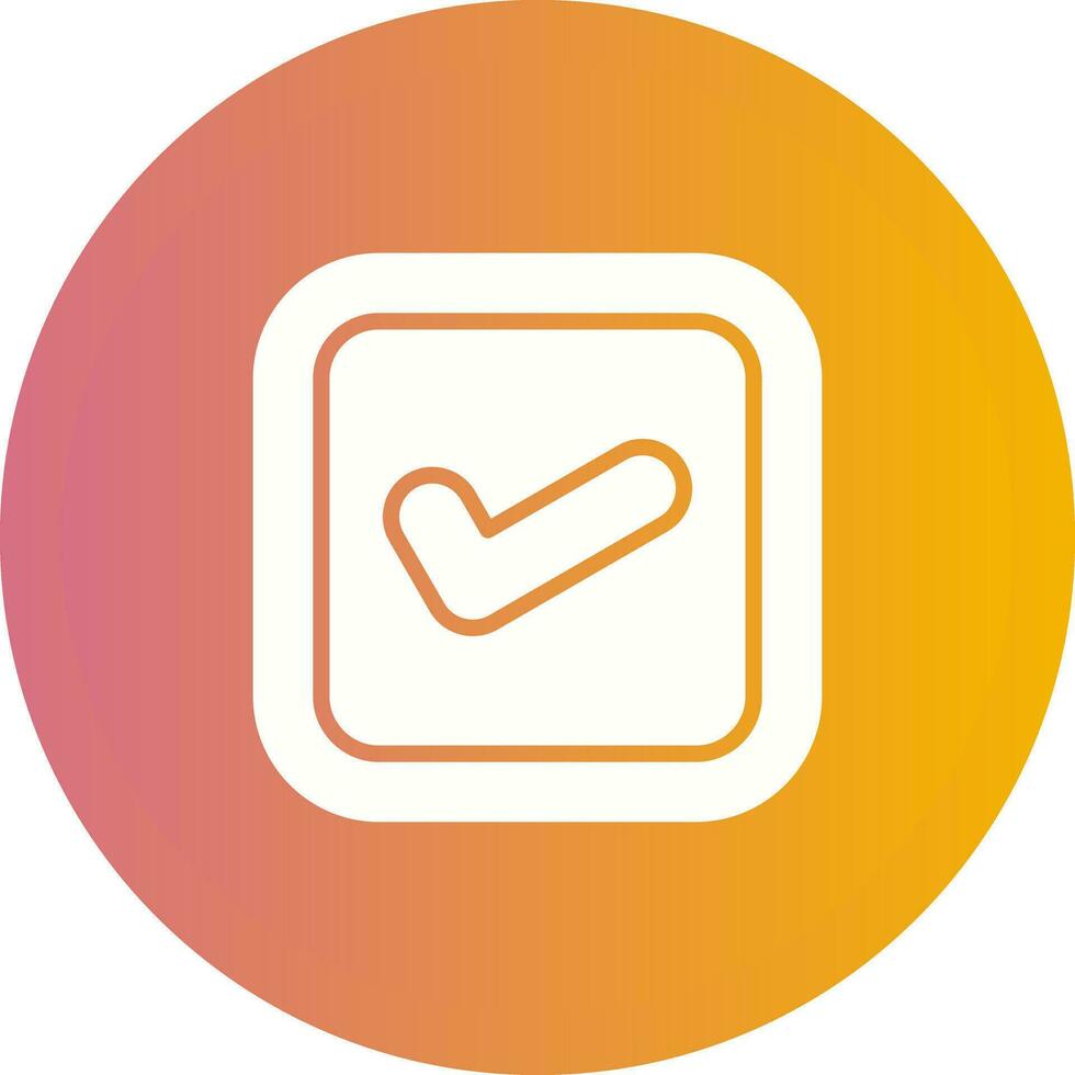 Checkbox Vector Icon