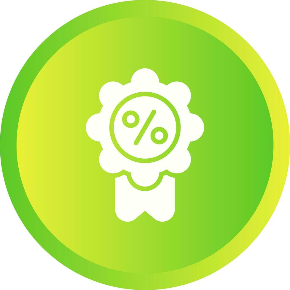 Badge Percent Vector Icon