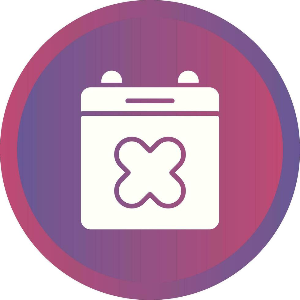 Calendar Xmark Vector Icon