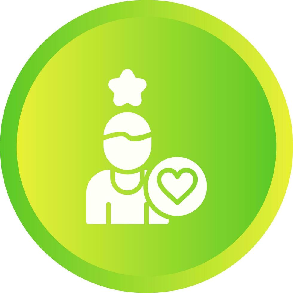 Leading Light Vector Icon