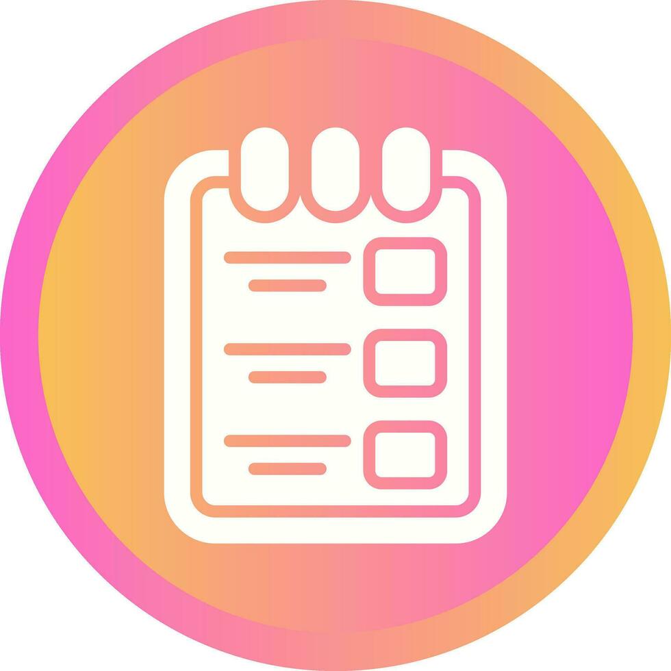 Task list with clipboard Vector Icon