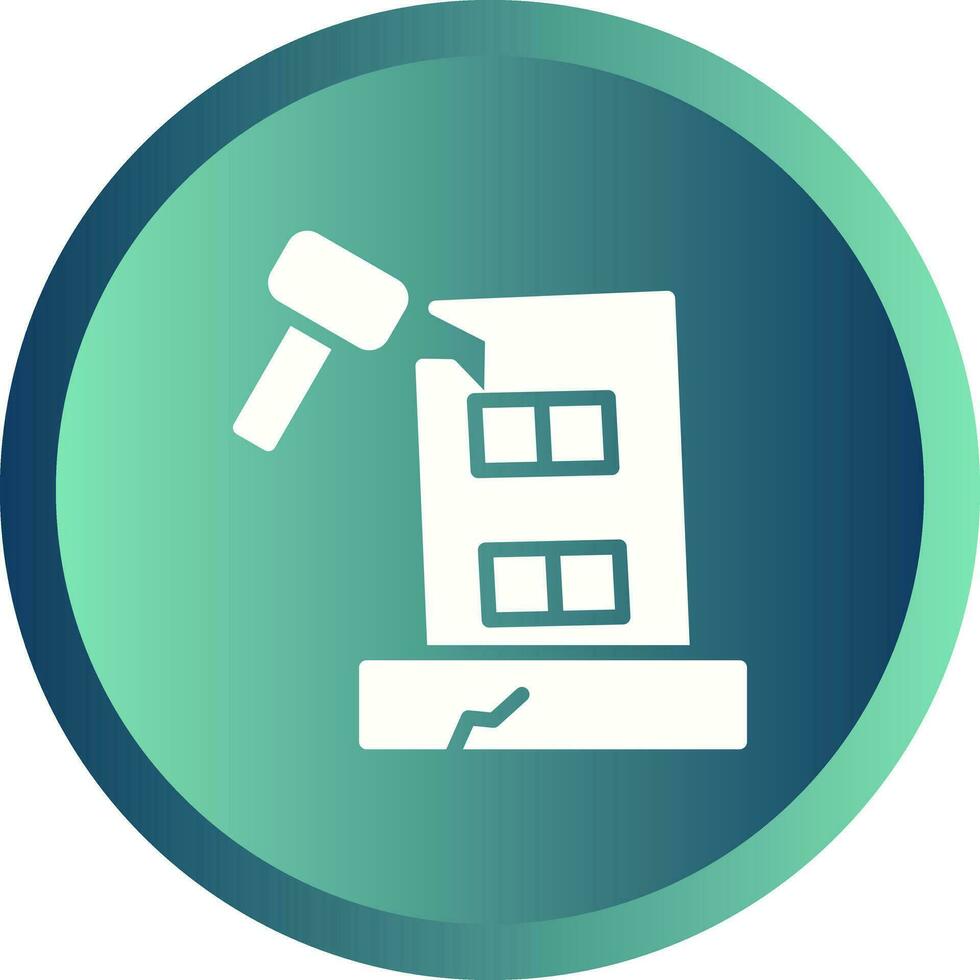 Industry Disruption Vector Icon