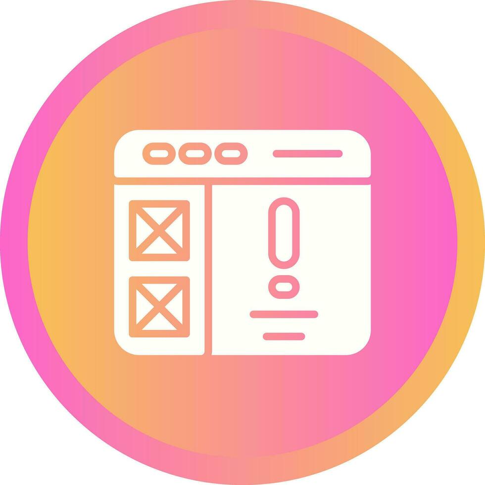 Information Design Vector Icon