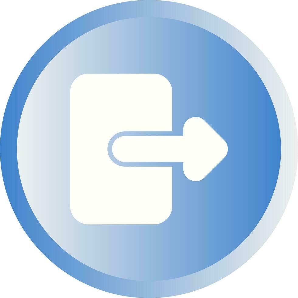 Exit Vector Icon