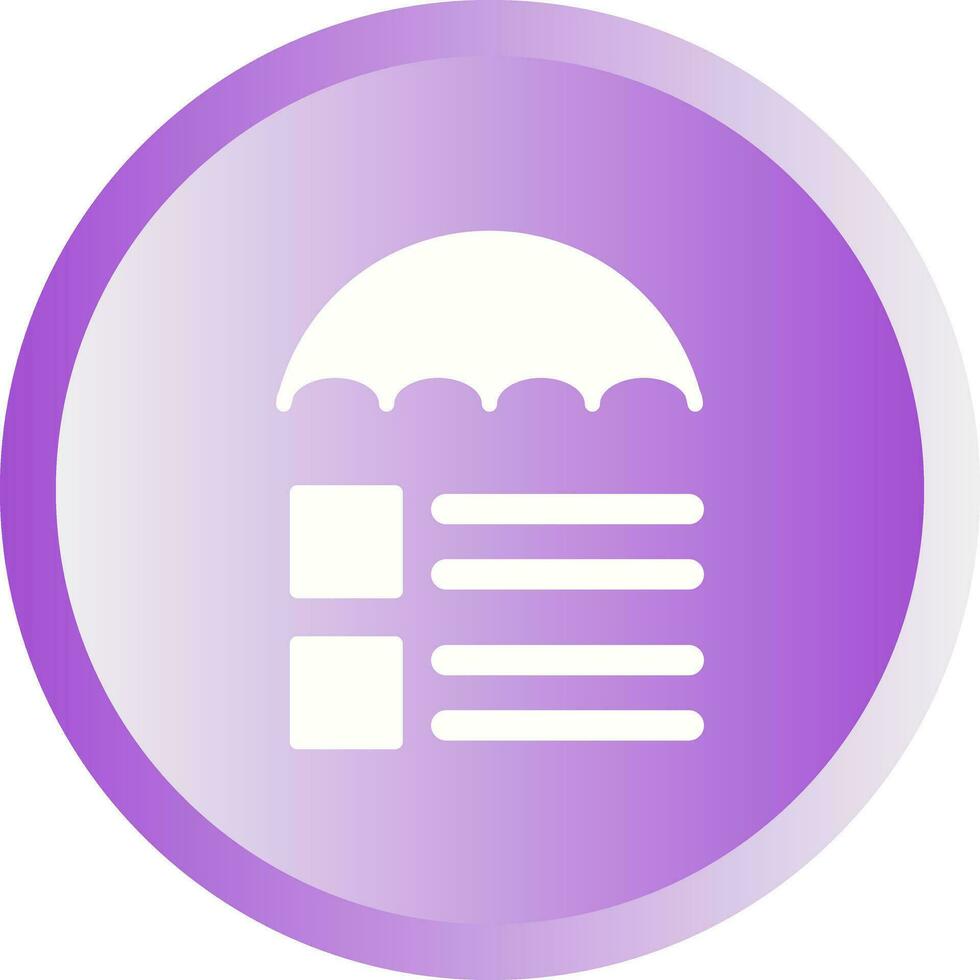 Risk Management Vector Icon