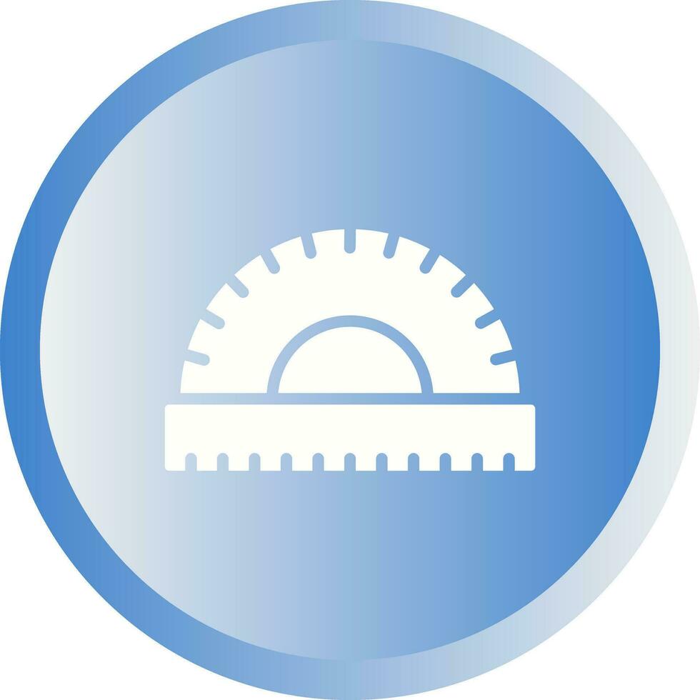 Protractor Vector Icon