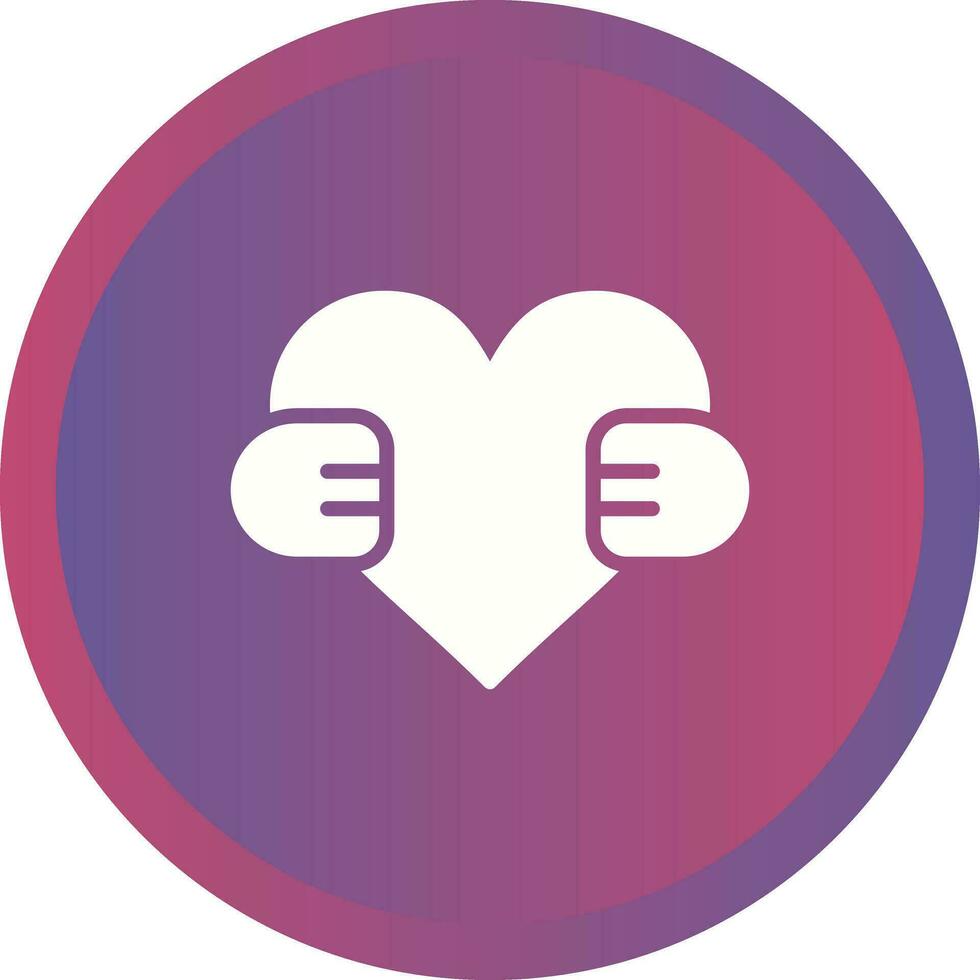 Hand Holding Heart Vector Icon