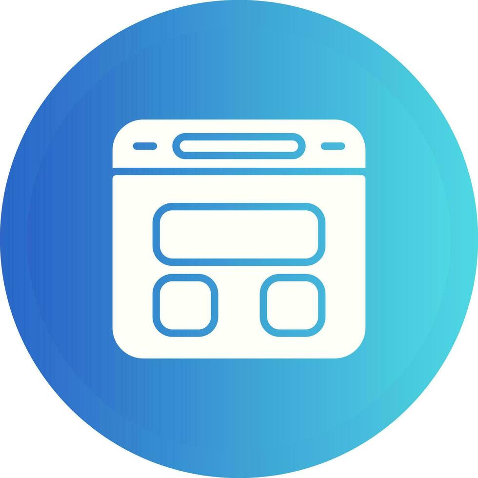 Browser Vector Icon