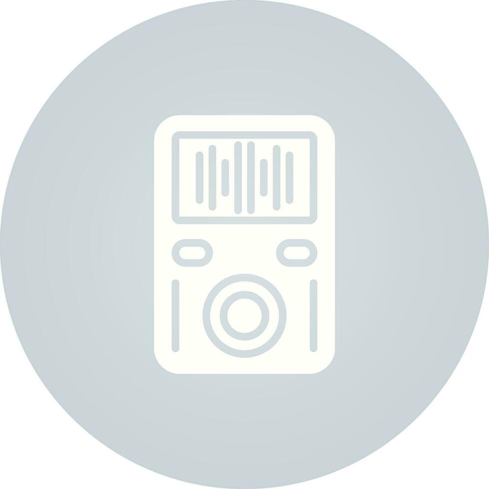 MP3 Player Vector Icon