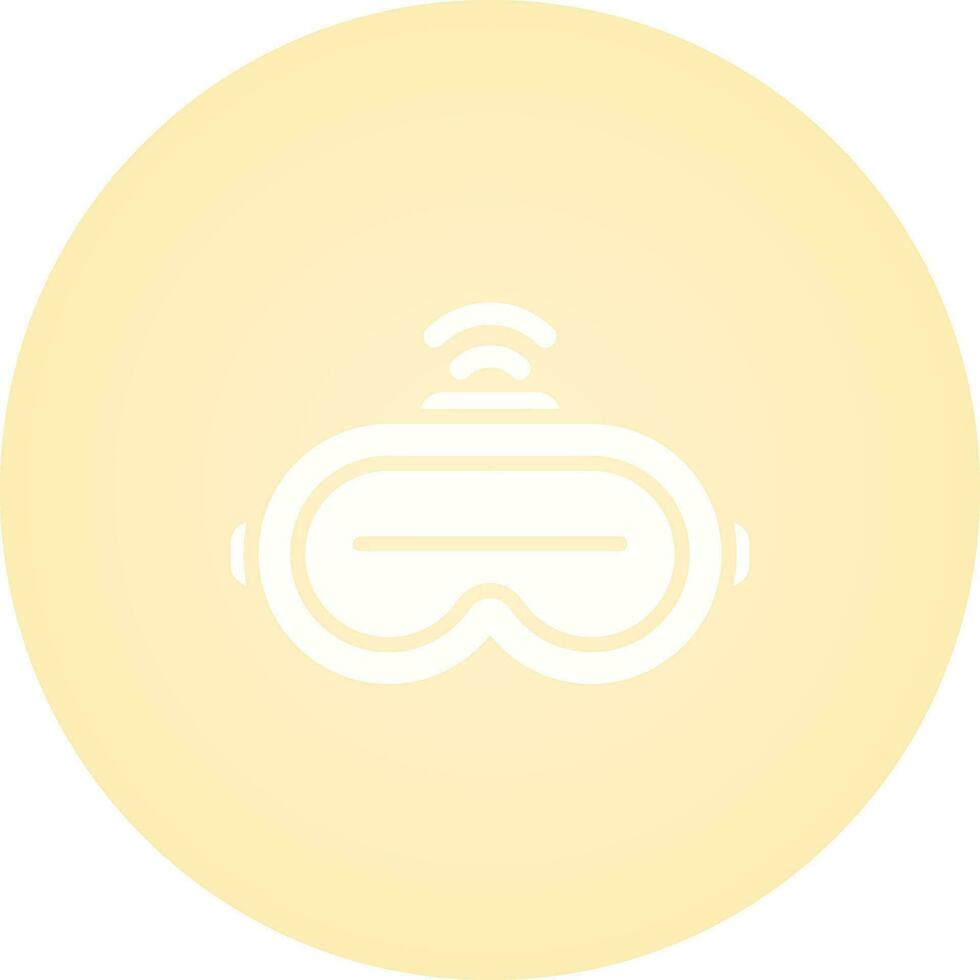 Augmented Reality Headset Vector Icon
