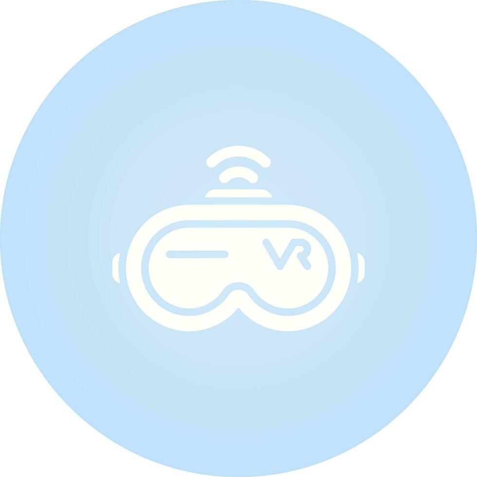 Virtual Reality Headset Vector Icon