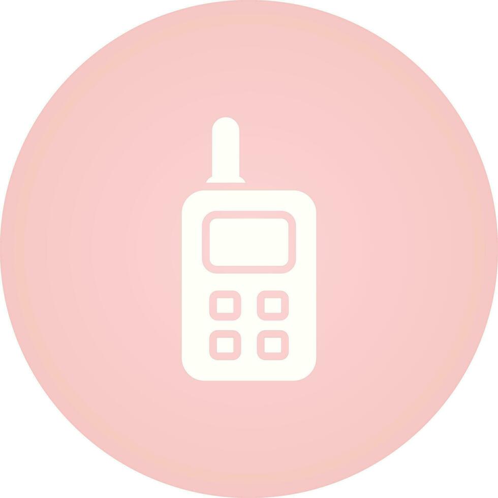 Walkie Talkie Vector Icon