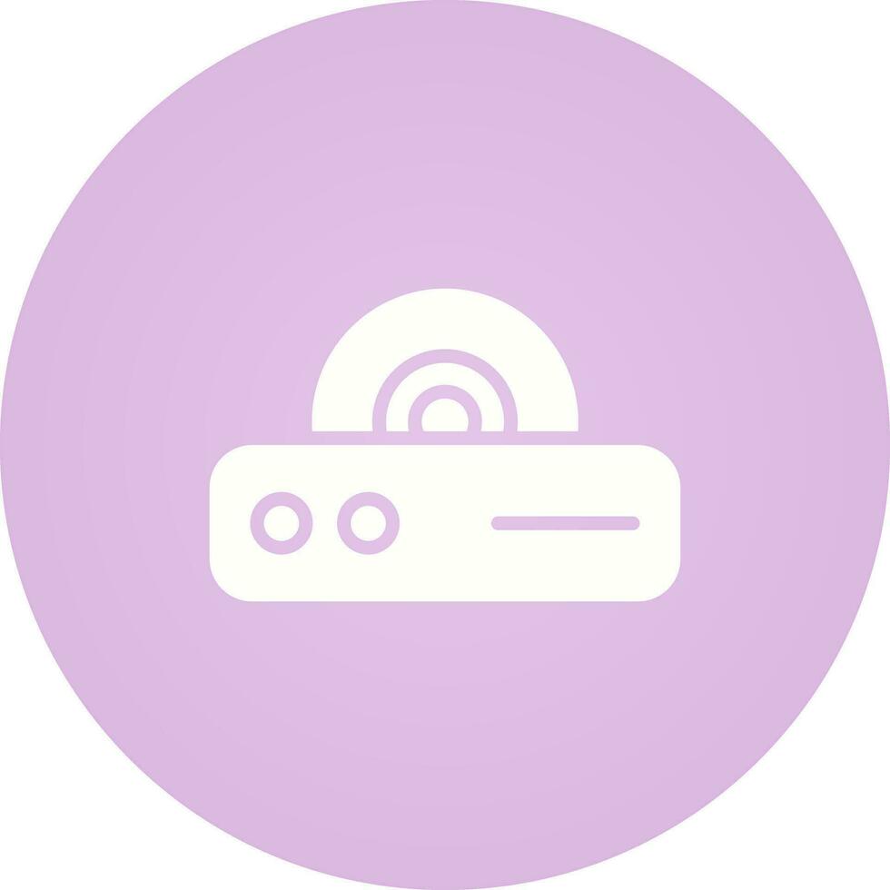 DVD Player Vector Icon