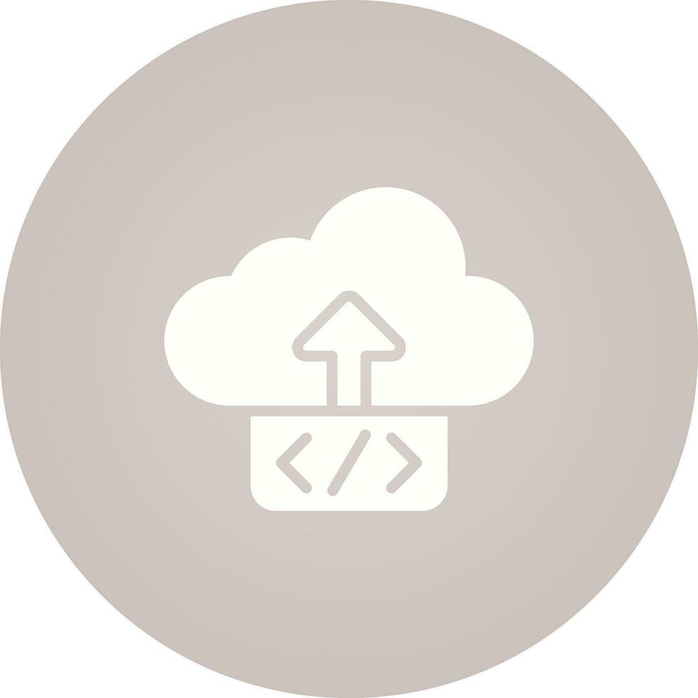 Cloud Deployment Vector Icon