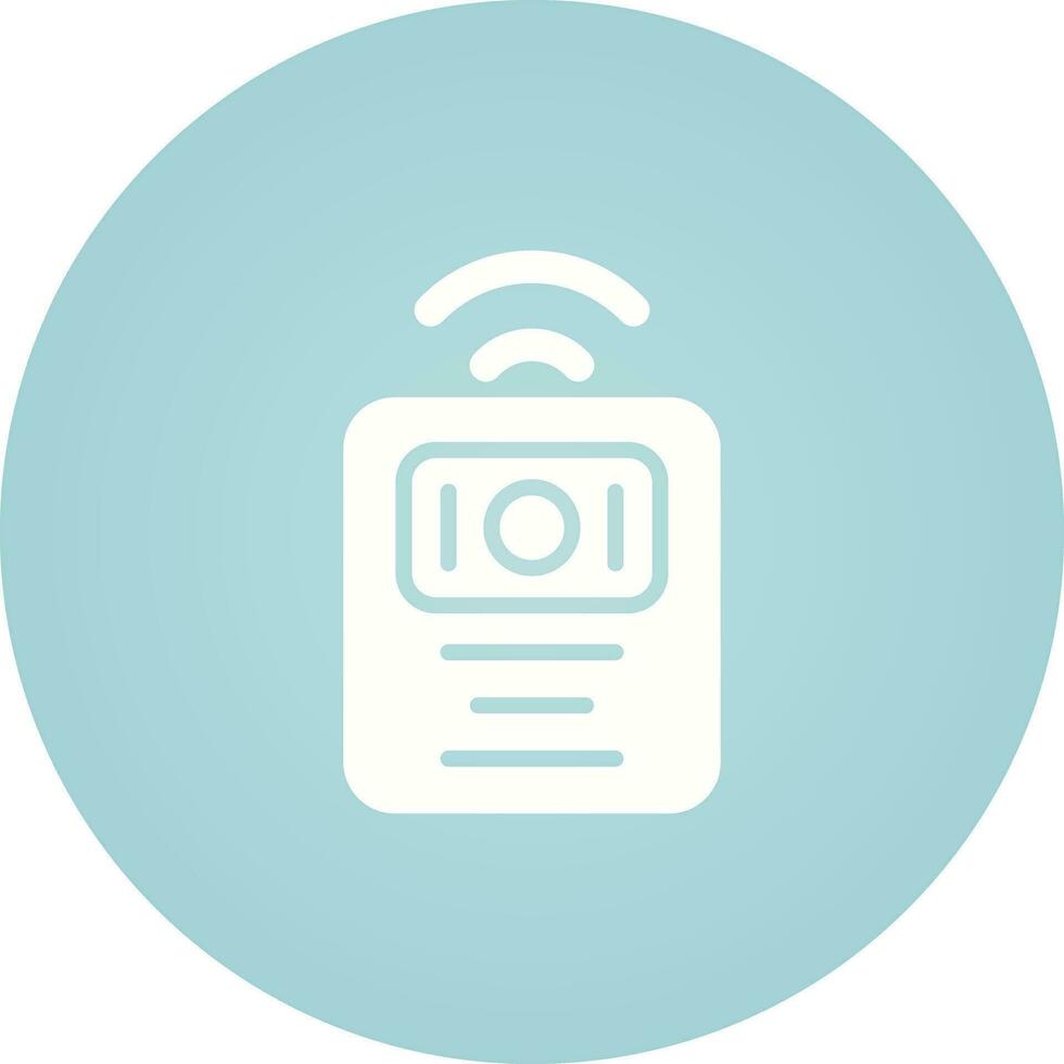 Wireless Intercom Vector Icon