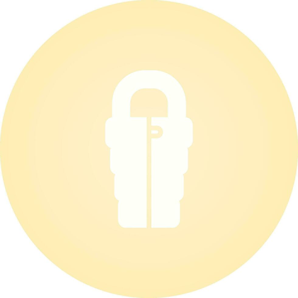 Sleeping bag Vector Icon