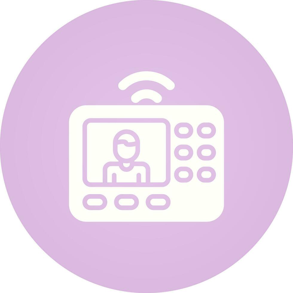 Intercom System Vector Icon