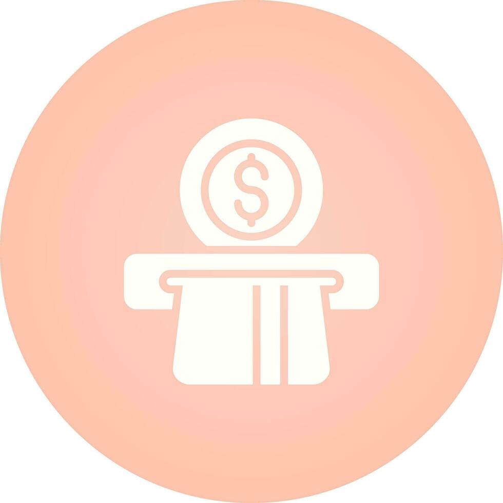 Automated Teller Machine Vector Icon