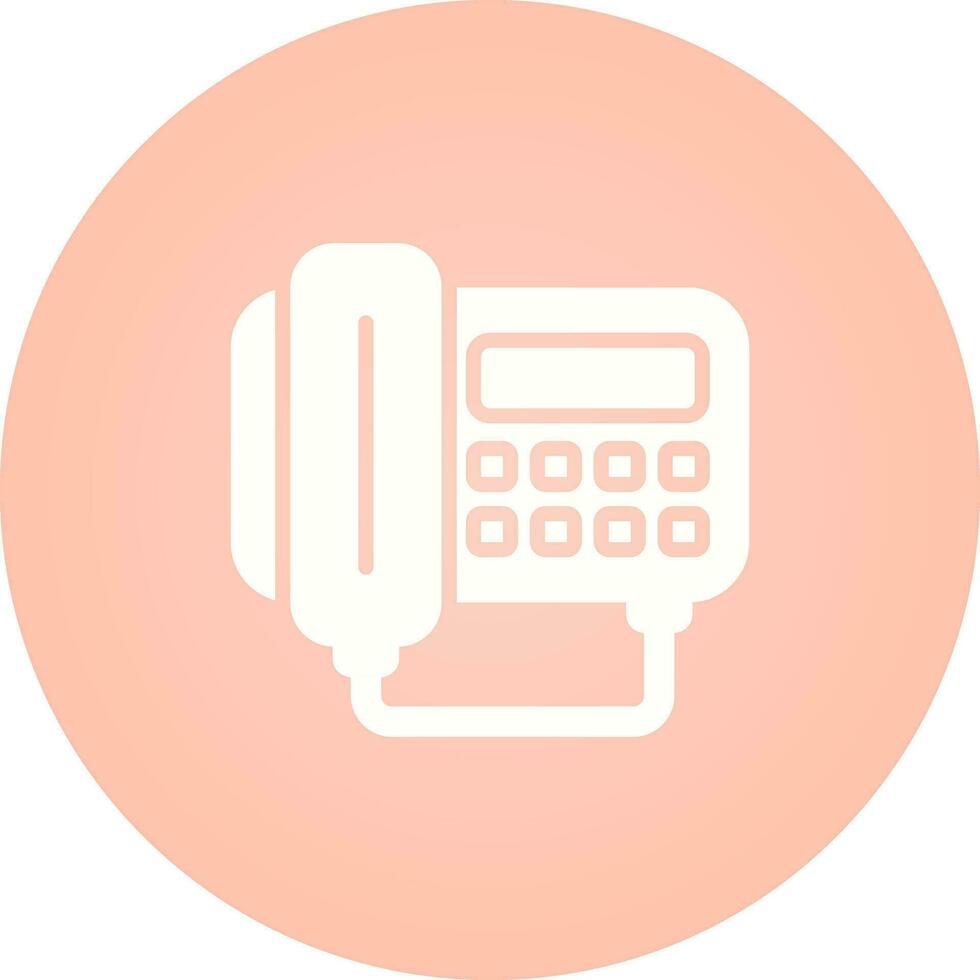 Fax Machine Vector Icon