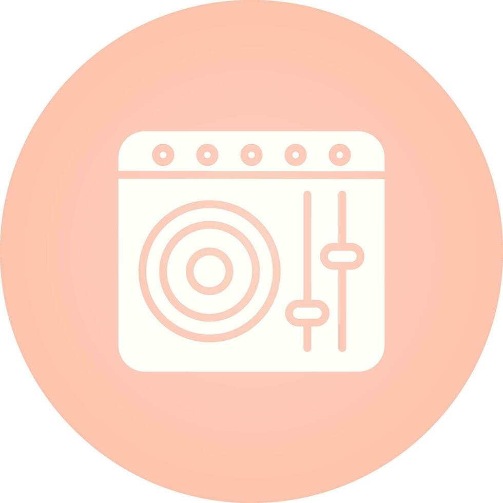 DJ Controller Vector Icon