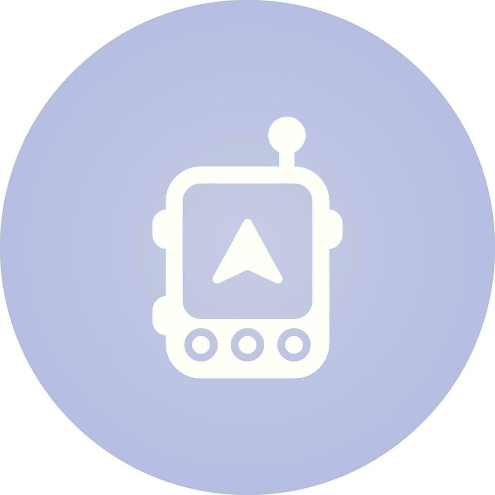 GPS Navigation Device Vector Icon