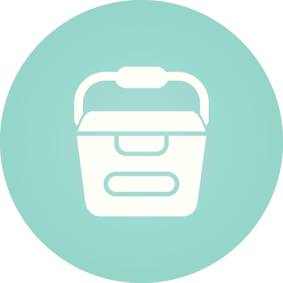 Portable water container Vector Icon
