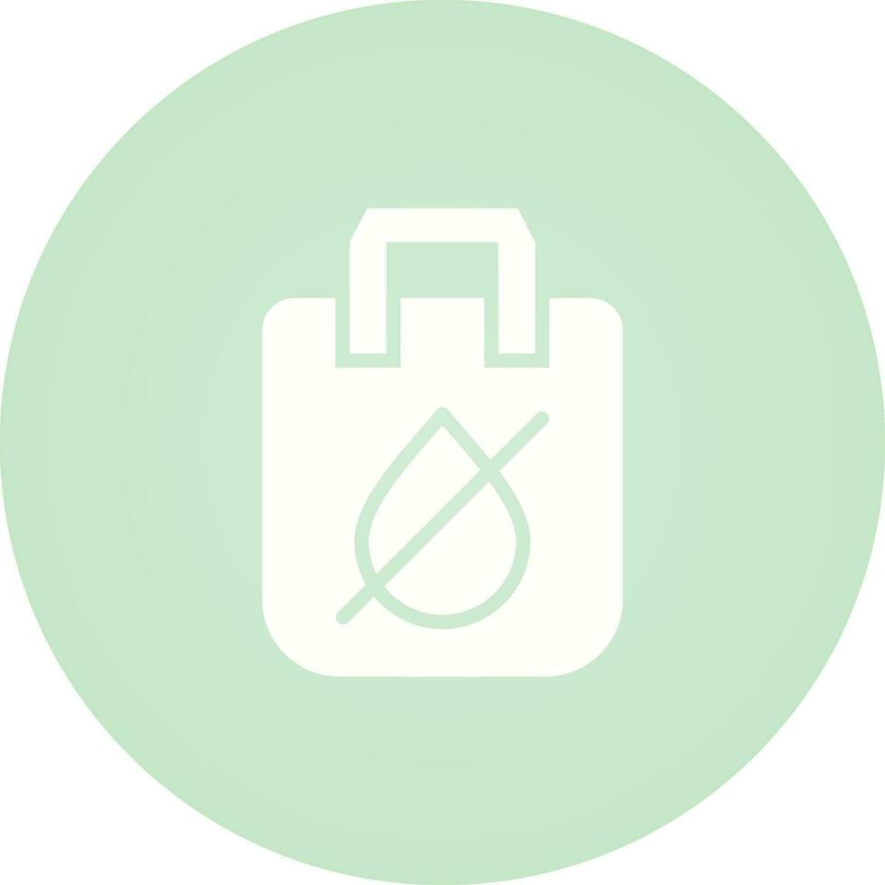 Waterproof bag Vector Icon